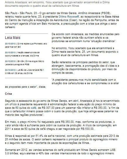 Tema ganhou ampla repercussão em jornais, revistas e portais de todo o país