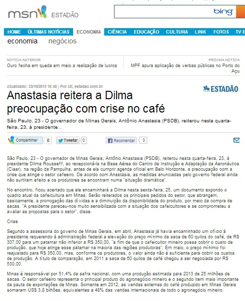Tema ganhou ampla repercussão em jornais, revistas e portais de todo o país