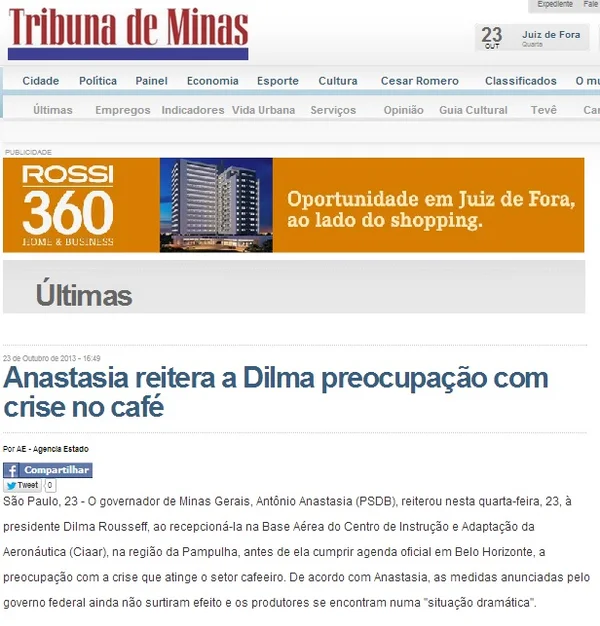 Tema ganhou ampla repercussão em jornais, revistas e portais de todo o país