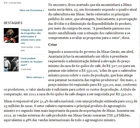 Tema ganhou ampla repercussão em jornais, revistas e portais de todo o país