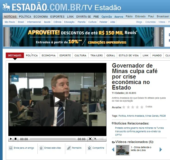 Tema ganhou ampla repercussão em jornais, revistas e portais de todo o país