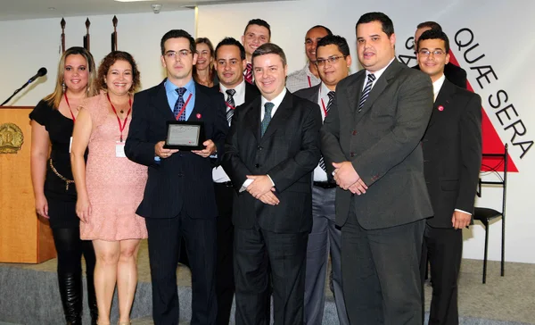 Em 2012, governador Antonio Anastasia fez a entrega de prêmios a servidores mineiros
