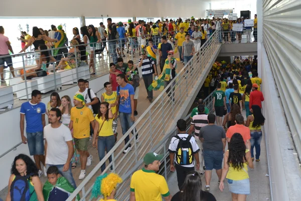 Estrutura do FIFA Fan Fest, no Expominas, oferece intensa programação para os participantes