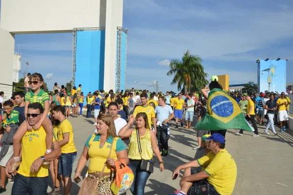 Estrutura do FIFA Fan Fest, no Expominas, oferece intensa programação para os participantes