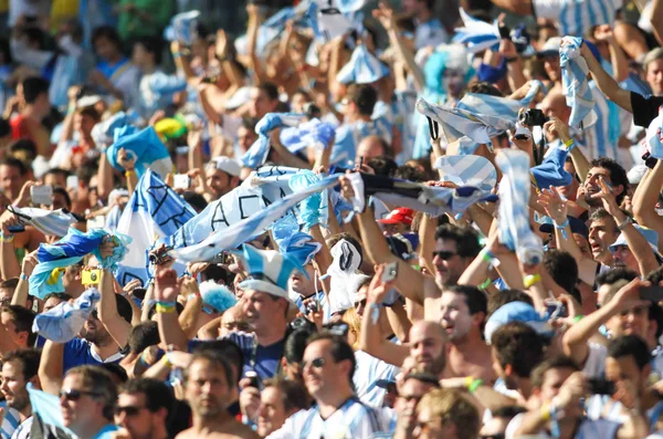Na terceira partida, Argentina e Irã se enfrentaram no estádio