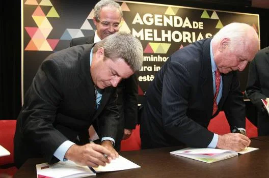 Antonio Anastasia e Jorge Gerdau