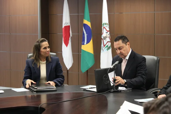 A solenidade, realizada no Palácio Tiradentes, contou com a presença de autoridades