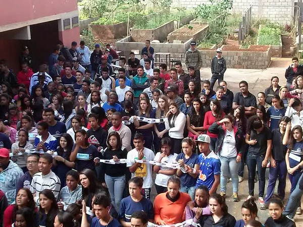 s ações envolveram principalmente os alunos do ensino médio