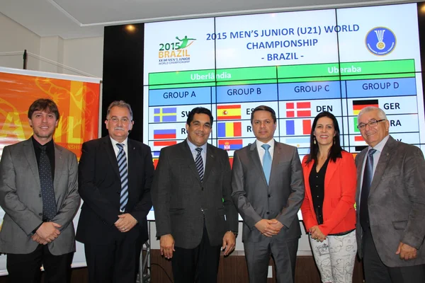 Cláudio Dias, Leon Kalin, Márcio Nobre, Carlos Henrique, Cristina Fontes e Manoel Oliveira