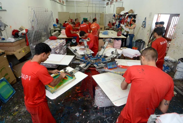 Presos realizam diversos tipos de atividades no Complexo Penitenciário de Pará de Minas