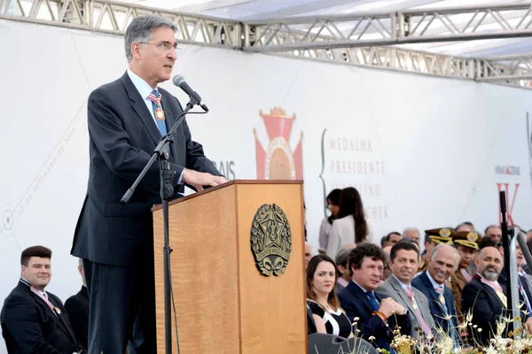 Este ano, foram agraciadas 86 personalidades que contribuíram para o desenvolvimento de Minas