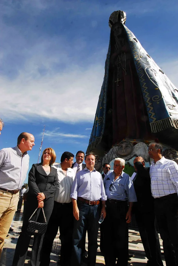 Visita ao Santuário de Nossa Senhora Aparecida, em Campos Altos