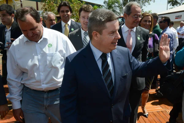 Anastasia esteve em Patrocínio nesta quarta-feira, participando de diversas atividades
