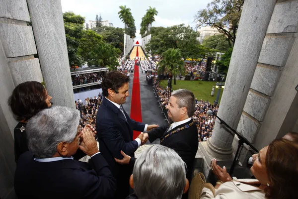 Transmissão de cargo de governador de Minas Gerais, no Palácio da Liberdade