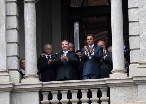 Solenidade de transmissão de cargo, no Palácio da Liberdade