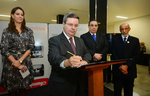 Inauguração das obras de reforma da ala C e do bloco D do Hospital Governador Israel Pinheiro