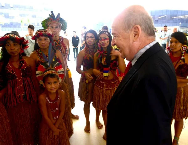 O secretário de Cultura, Angelo Oswaldo, destacou a importância da cultura para os povos indígenas