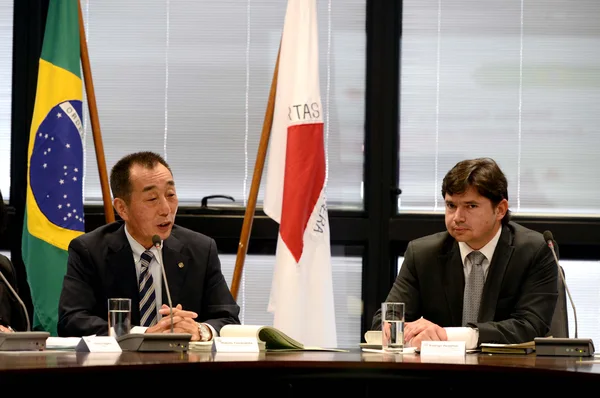 Makoto Yamashita e Rodrigo Perpétuo abrem a agenda de reuniões entre Minas e Yamanashi