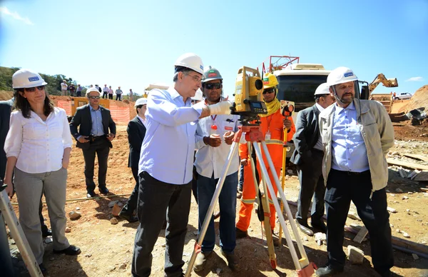 Pimentel visita obras de captação do Rio Paraopeba e garante fornecimento de água para a RMBH