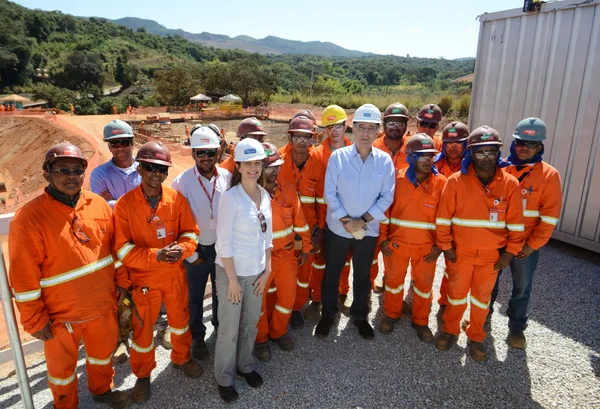 Pimentel visita obras de captação do Rio Paraopeba e garante fornecimento de água para a RMBH
