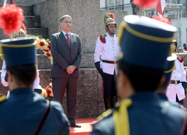 Governador durante a cerimônia de entrega da Medalha da Inconfidência