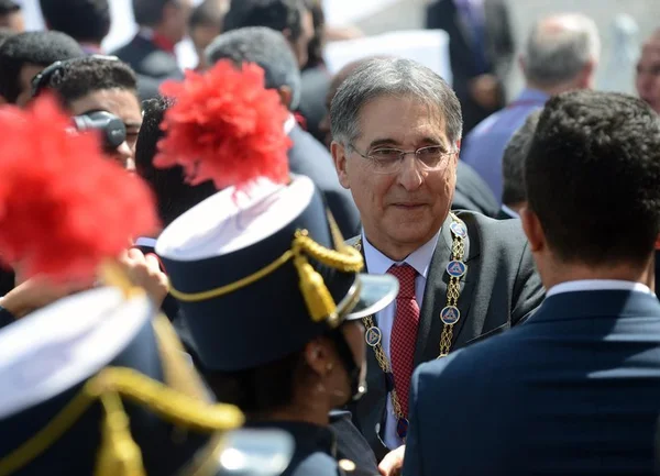 Governador durante a cerimônia de entrega da Medalha da Inconfidência