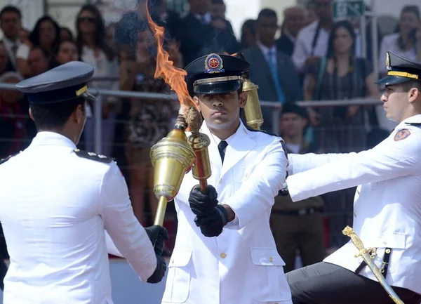 Cerimônia de entrega da Medalha da Inconfidência na histórica Ouro Preto