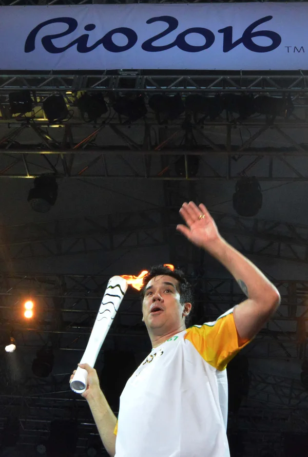 Show na Praça da Estação encerra revezamento em BH