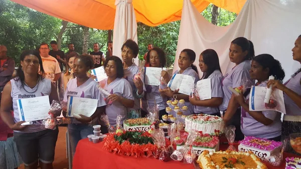 Em Ouro Verde de Minas, já foi realizada a formatura do curso de Doces
