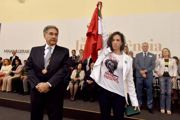 Cerimônia de entrega da Medalha da Inconfidência em Ouro Preto