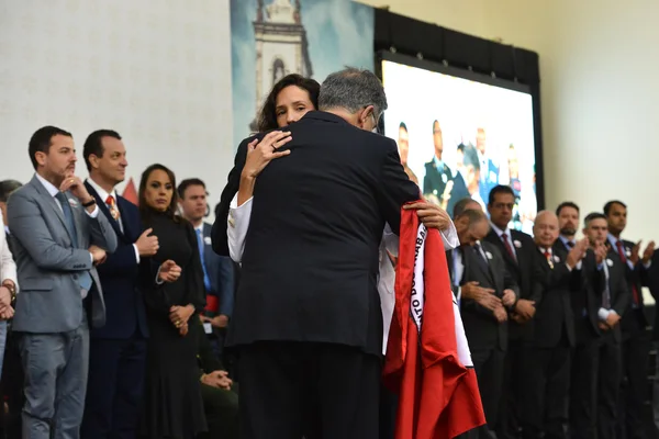 Cerimônia de entrega da Medalha da Inconfidência em Ouro Preto