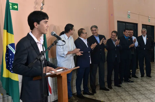 Entrega de titulo de cidadão honorário de Canápolis