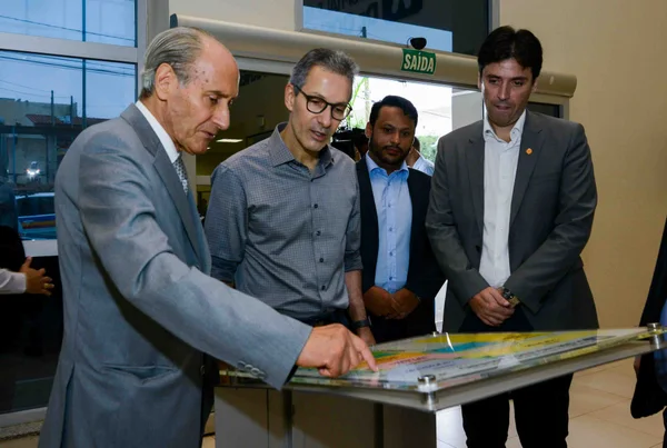 O governador conheceu o Hospital e Maternidade Municipal Dr. Odelmo Leão Carneiro, em Uberlândia