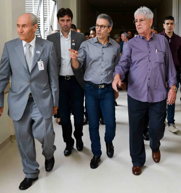 O governador conheceu o Hospital e Maternidade Municipal Dr. Odelmo Leão Carneiro, em Uberlândia
