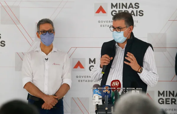 Entrega de respiradores em Coronel Fabriciano