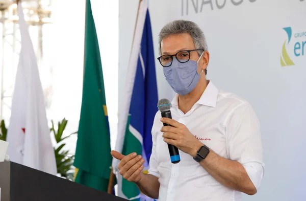 Romeu Zema participa de inauguração de usina solar fotovoltaica em Uberlândia, no Triângulo Mineiro
