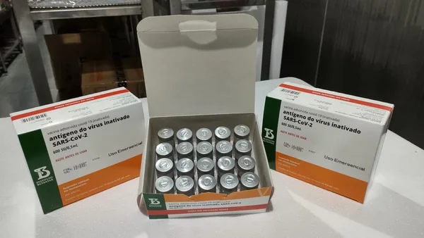 Minas recebe mais 87.600 doses de vacinas contra a covid
