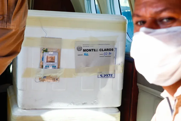 Governo de Minas distribui mais 356,3 mil doses de vacinas contra covid-19