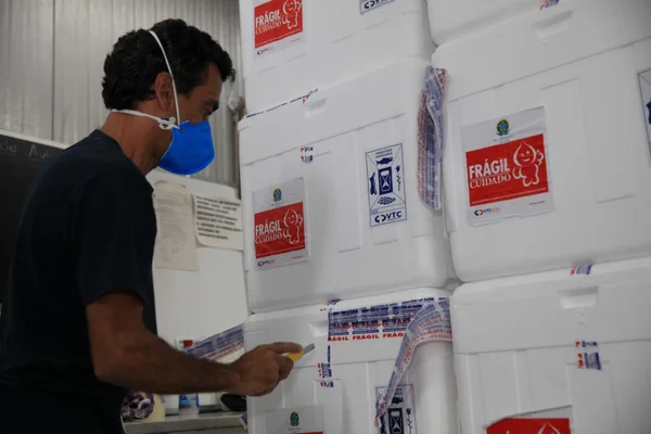 Minas recebe mais de 1 milhão de vacinas contra covid-19