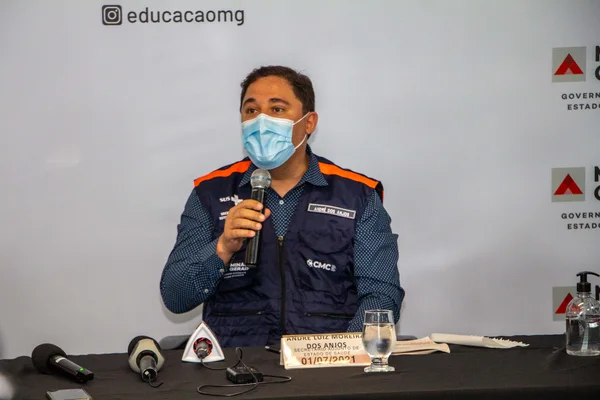 Coletiva sobre retorno das atividades presenciais nas escolas estaduais