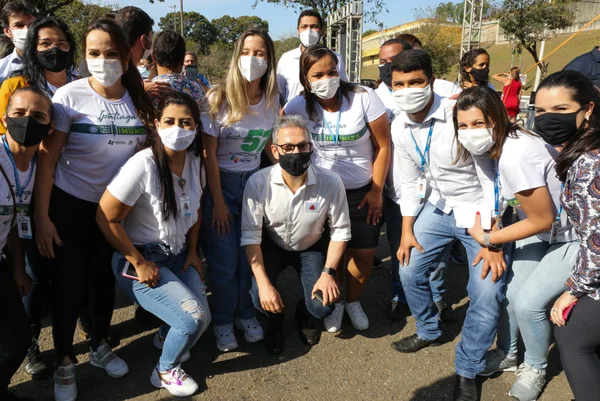 Vacinação contra covid-19 em Ipatinga, no Vale do Aço