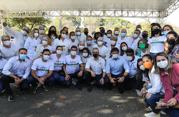 Vacinação contra covid-19 em Ipatinga, no Vale do Aço