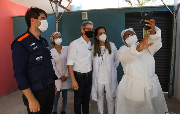 Vacinação contra covid-19 em Ipatinga, no Vale do Aço