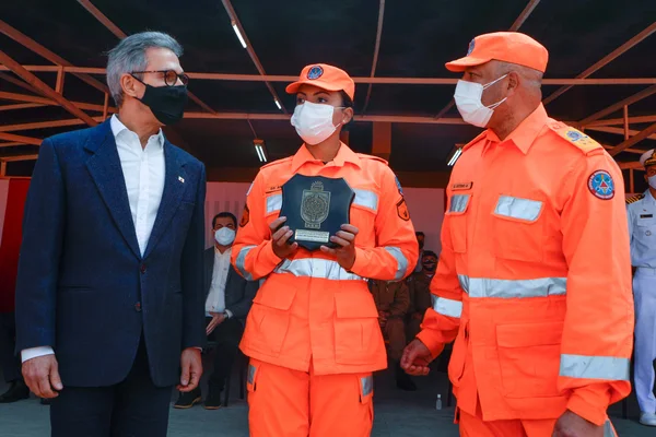 Governandor acompanha formatura de 500 novos soldados do Corpo de Bombeiros Militar de Minas Gerais