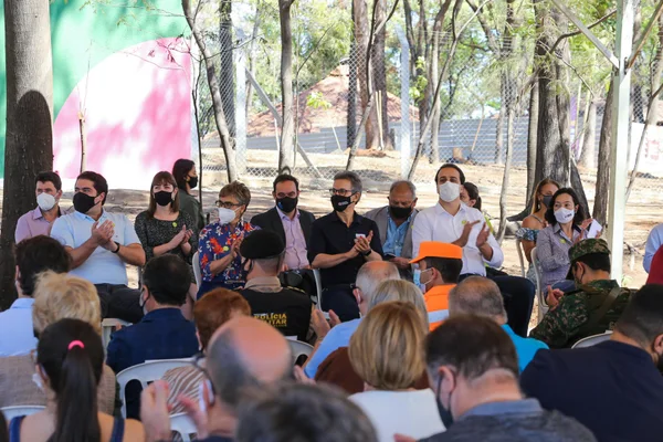 Governador inaugura obras de revitalização e reabre APA Parque Fernão Dias, em Contagem