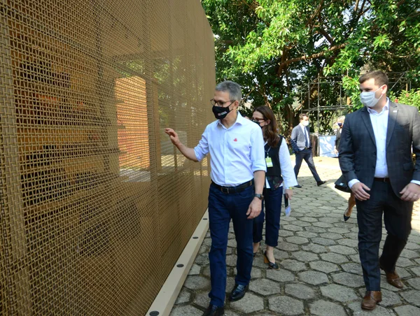 Governador Romeu Zema participa da abertura da CasaCor Minas 2021