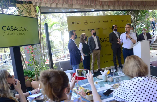 Governador Romeu Zema participa da abertura da CasaCor Minas 2021