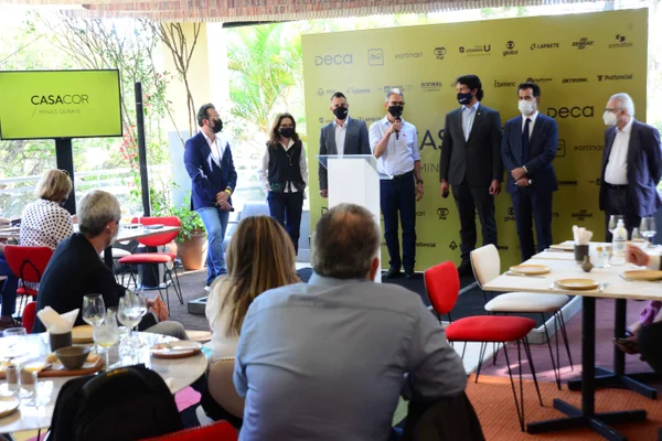 Governador Romeu Zema participa da abertura da CasaCor Minas 2021