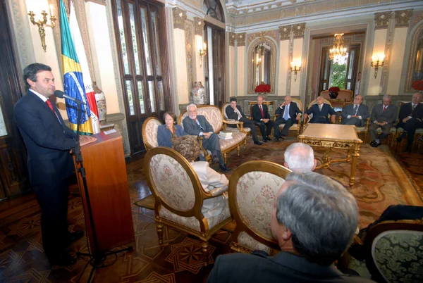 O governador discursou durante a solenidade no Palácio da Liberdade