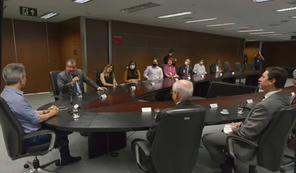 Posse do secretário de Agricultura, Pecuária e Abastecimento, Thales Fernandes